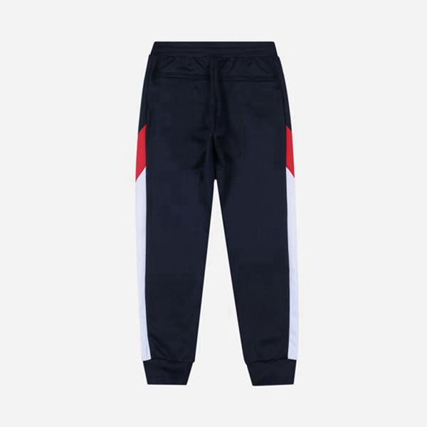 Calça Fila Homem Azul Marinho - Fila Heritage Linear Logo Color Track Portugal Lojas,GXZU-12038